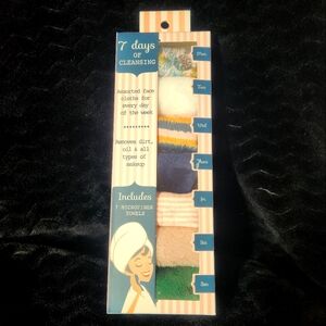 7 Days of Cleansing Microfiber Towelettes